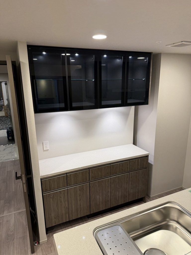 タカラスタンダード カップボード 食器棚 展示品